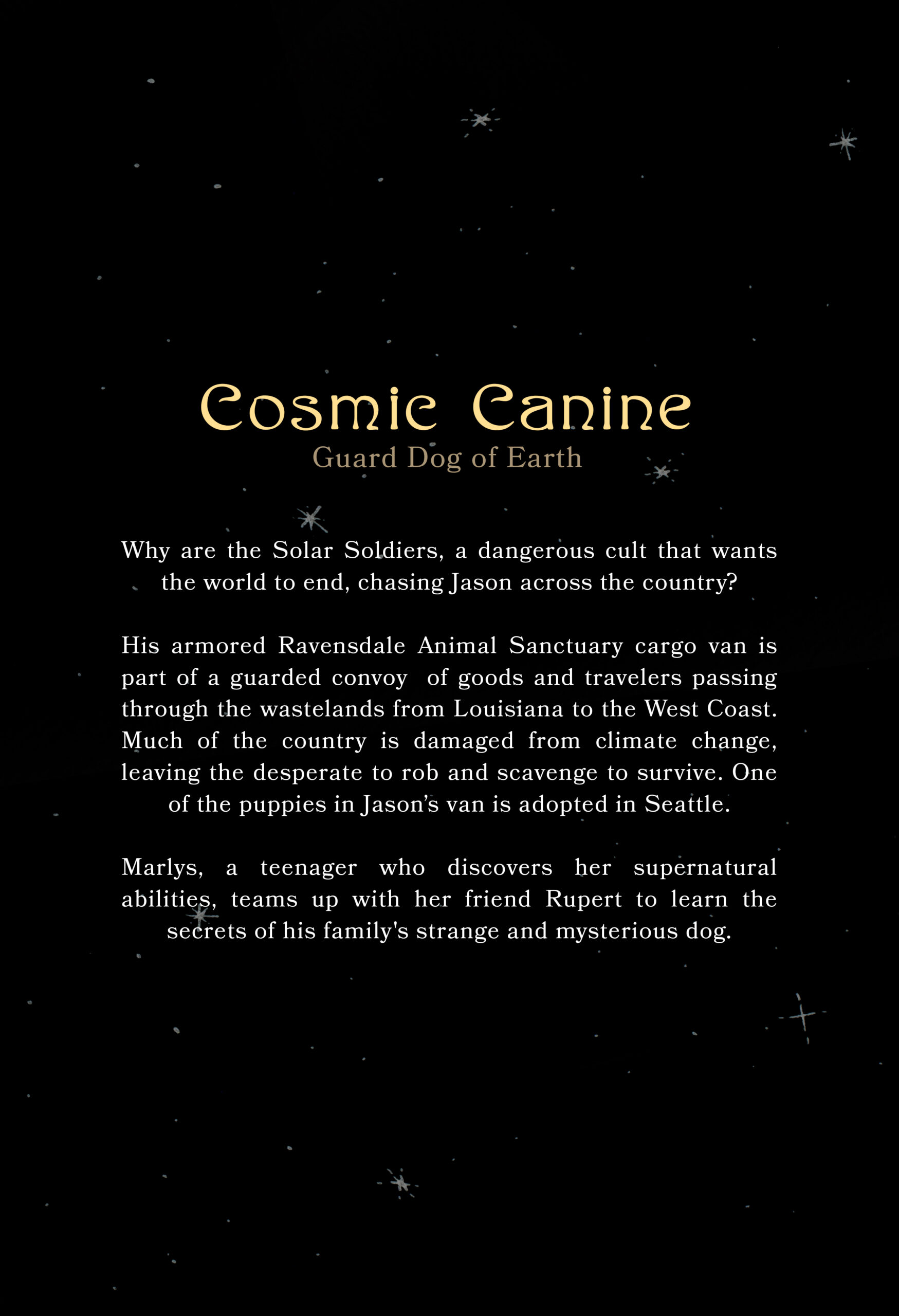 Back cover artwork with all text visible